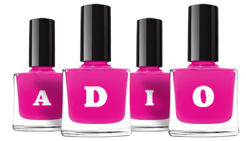 Adio nails logo