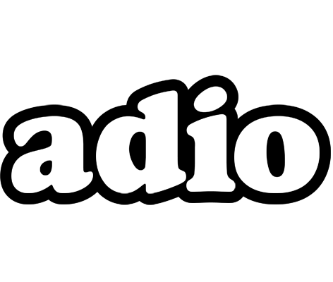 Adio panda logo