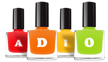 Adio saloon logo