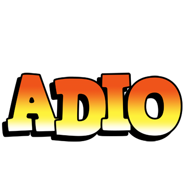 Adio sunset logo