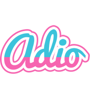 Adio woman logo