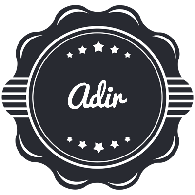 Adir badge logo