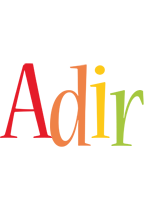 Adir birthday logo