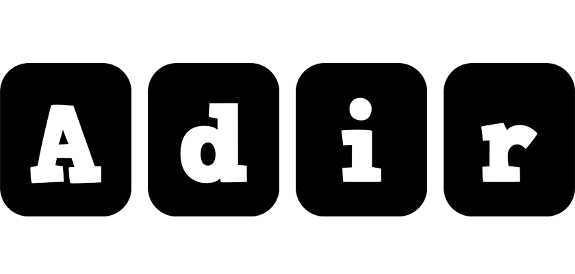 Adir box logo