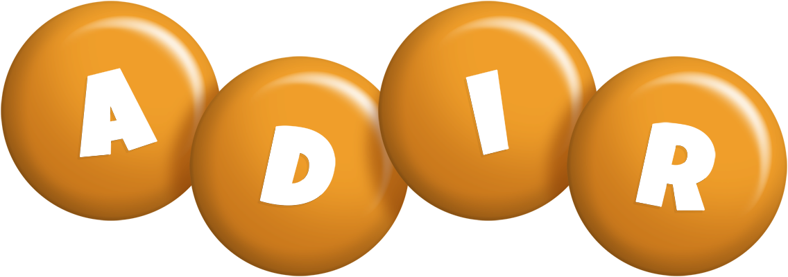 Adir candy-orange logo