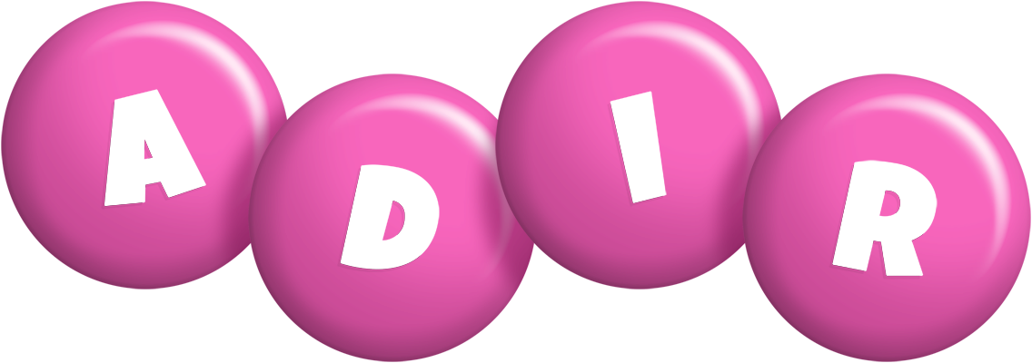 Adir candy-pink logo