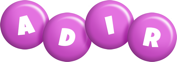 Adir candy-purple logo