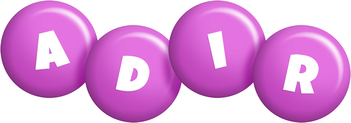 Adir candy-purple logo
