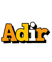 Adir cartoon logo