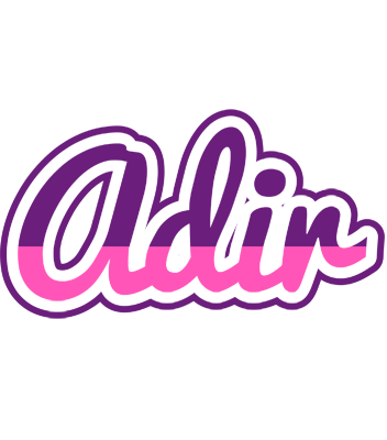 Adir cheerful logo
