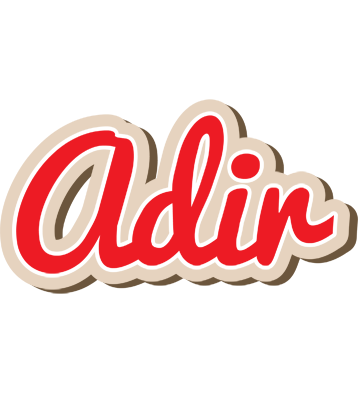 Adir chocolate logo