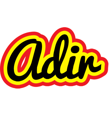 Adir flaming logo