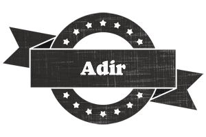 Adir grunge logo