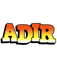 Adir sunset logo