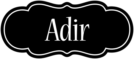 Adir welcome logo