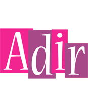 Adir whine logo