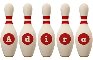 Adira bowling-pin logo