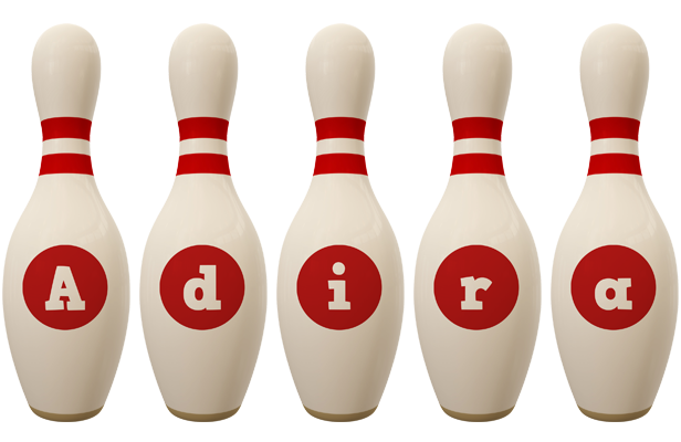 Adira bowling-pin logo