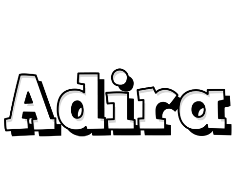 Adira snowing logo