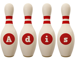 Adis bowling-pin logo