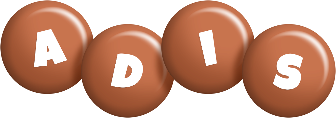Adis candy-brown logo
