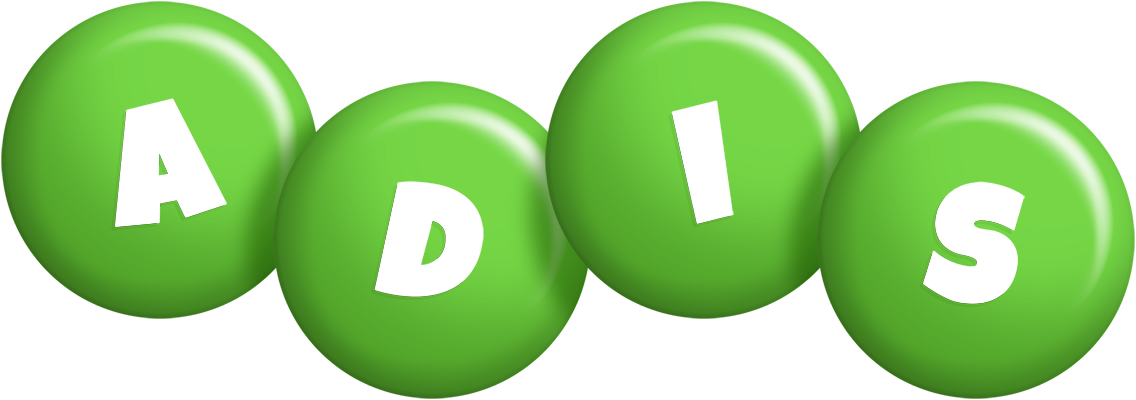 Adis candy-green logo