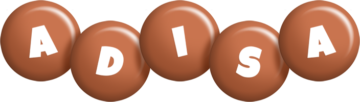 Adisa candy-brown logo
