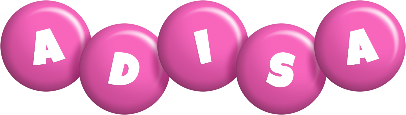 Adisa candy-pink logo