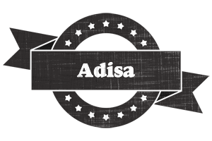 Adisa grunge logo