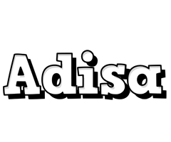 Adisa snowing logo