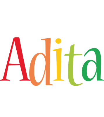 Adita birthday logo