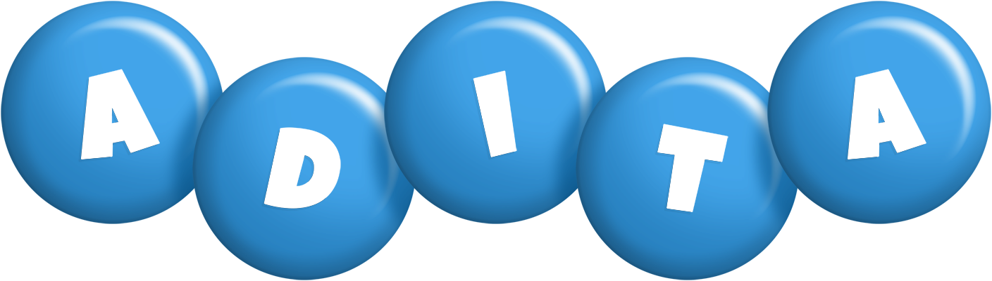 Adita candy-blue logo