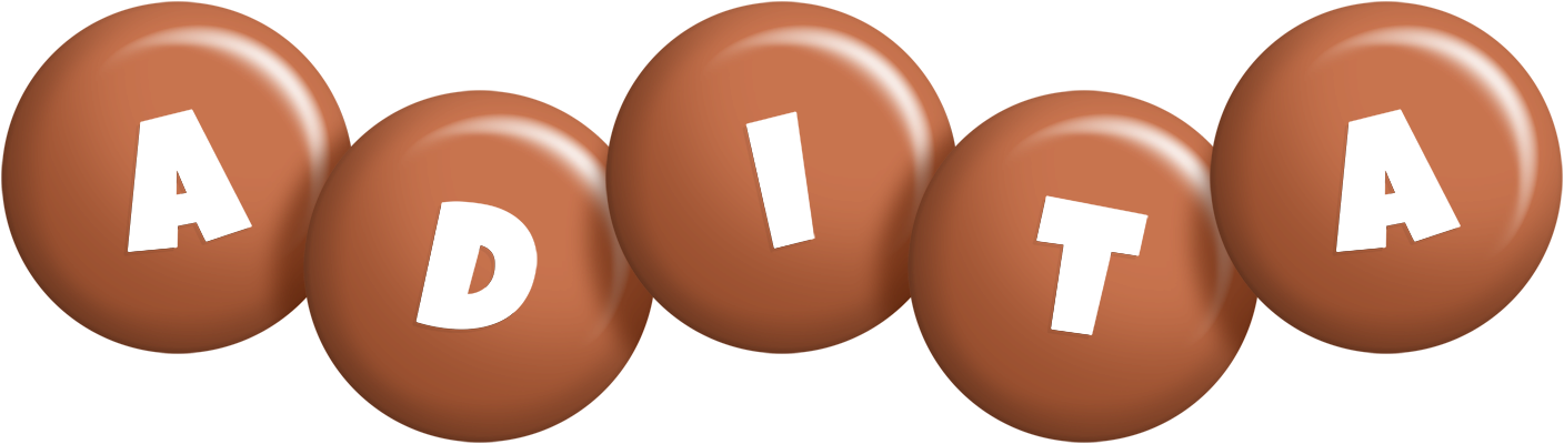 Adita candy-brown logo