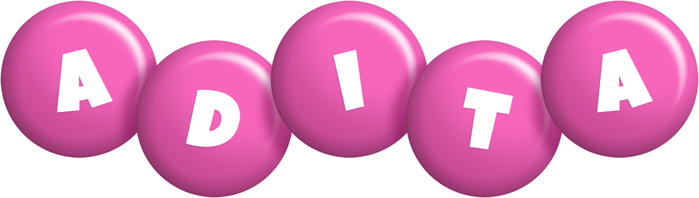 Adita candy-pink logo