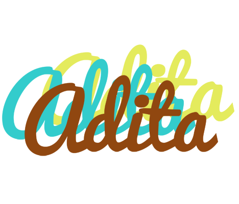 Adita cupcake logo
