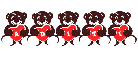 Aditi bear logo