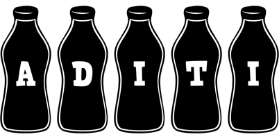 Aditi bottle logo