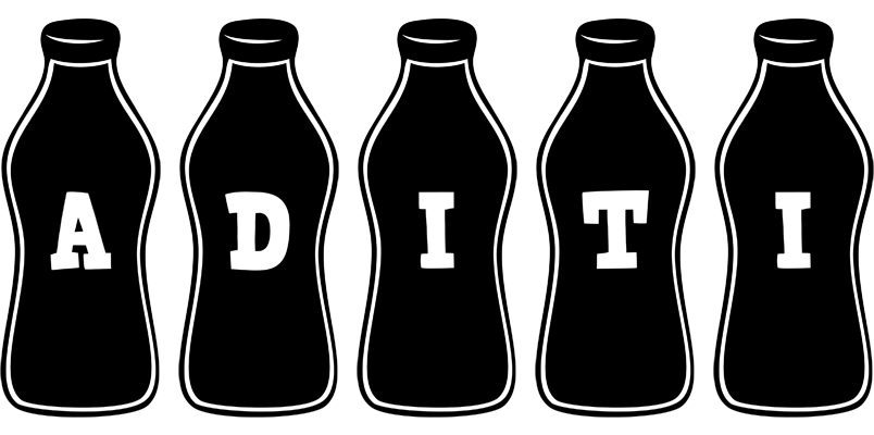 Aditi bottle logo