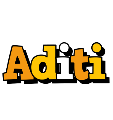 Aditi cartoon logo