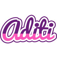 Aditi cheerful logo