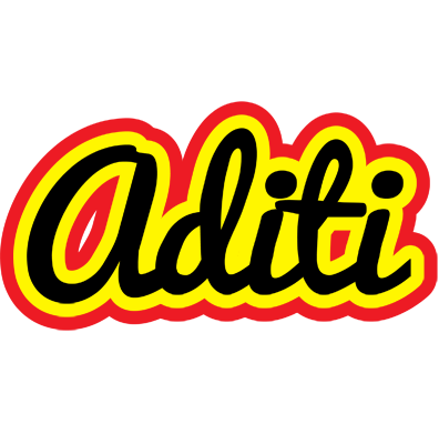 Aditi flaming logo