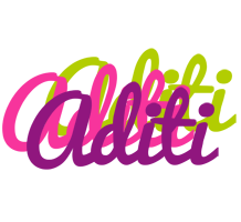 Aditi flowers logo