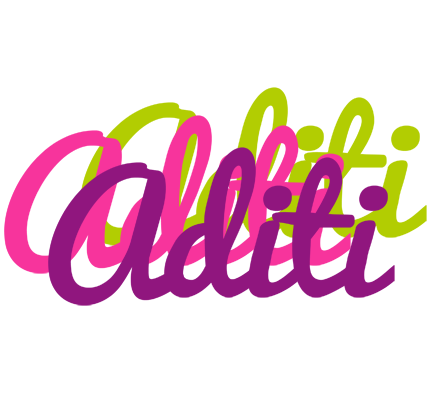 Aditi flowers logo
