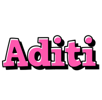 Aditi girlish logo