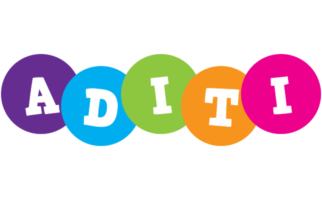 Aditi happy logo