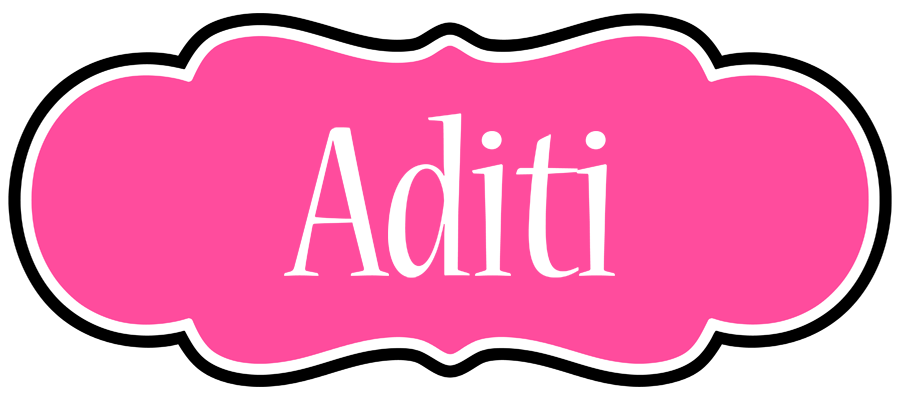 Aditi invitation logo