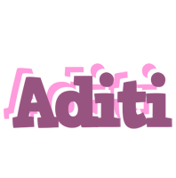 Aditi relaxing logo