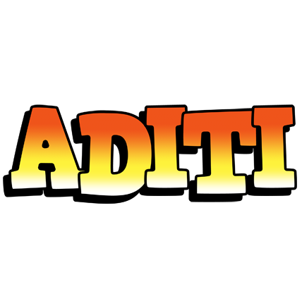 Aditi sunset logo