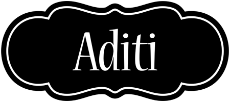 Aditi welcome logo