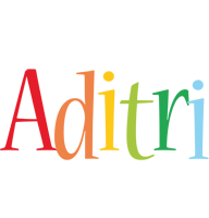 Aditri birthday logo